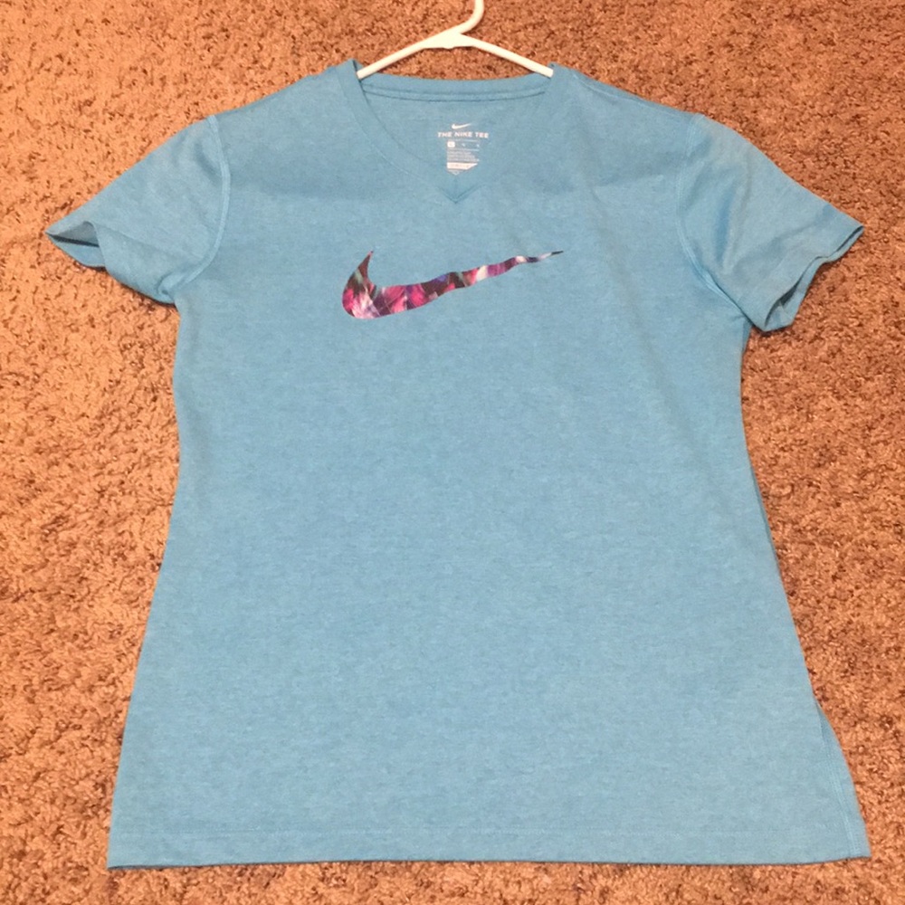 Blue Nike Tee